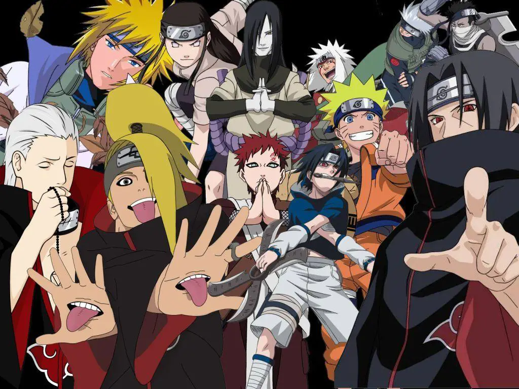Karakter-karakter ikonik dalam Naruto Gambar para karakter Naruto